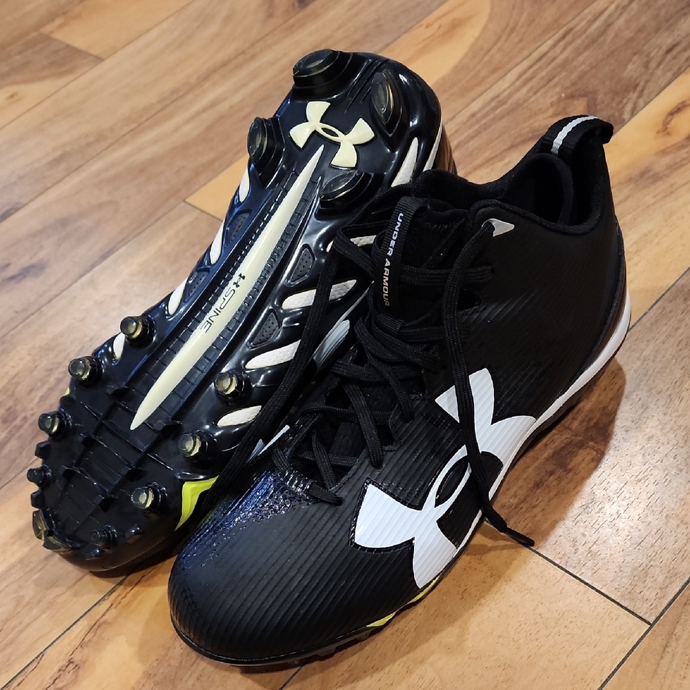 Under Armour UA SPINE FIERCE MC Men's Black Soccer Cleats
